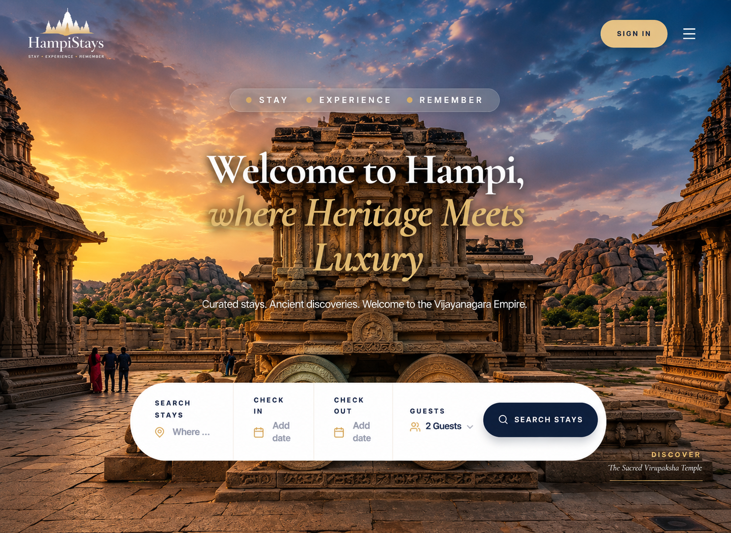 HampiStays Platform